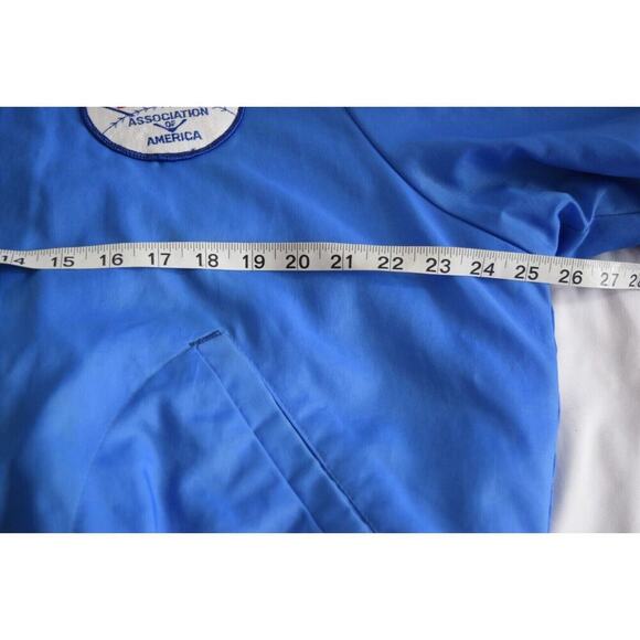 Vintage Softball Don-Alleson Athletic Satin Jacket Blue State Championship Sz L - Picture 10 of 10